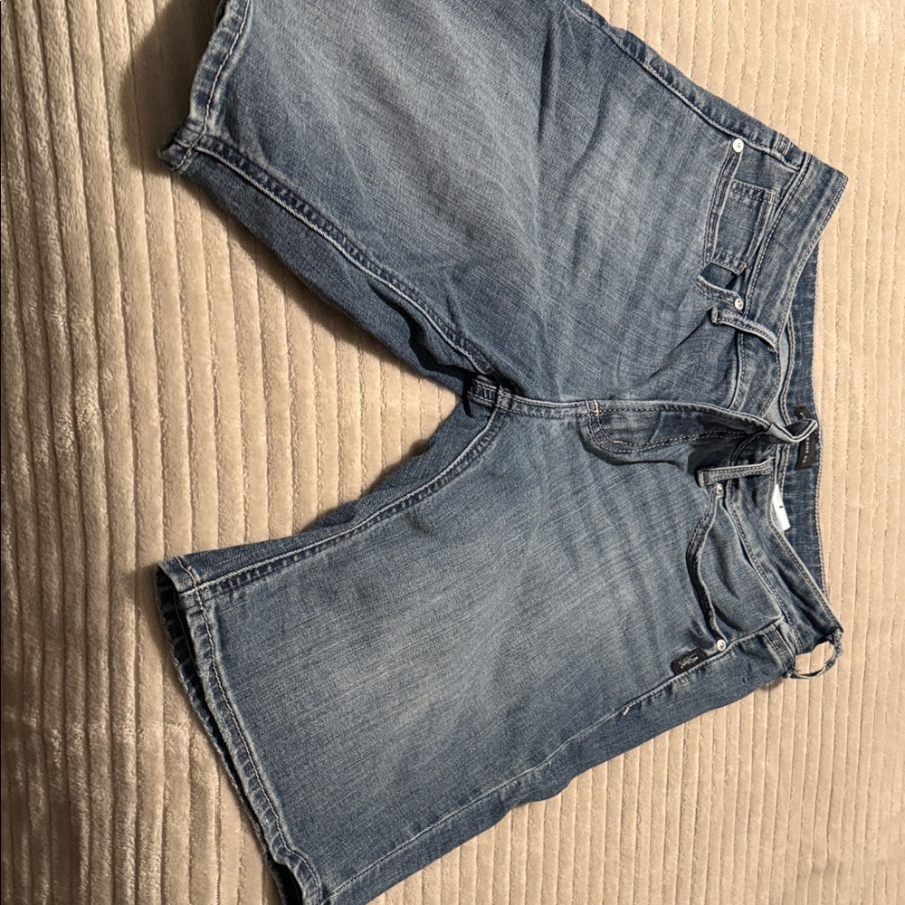 Silver Jeans Light Blue Denim Jean Shorts